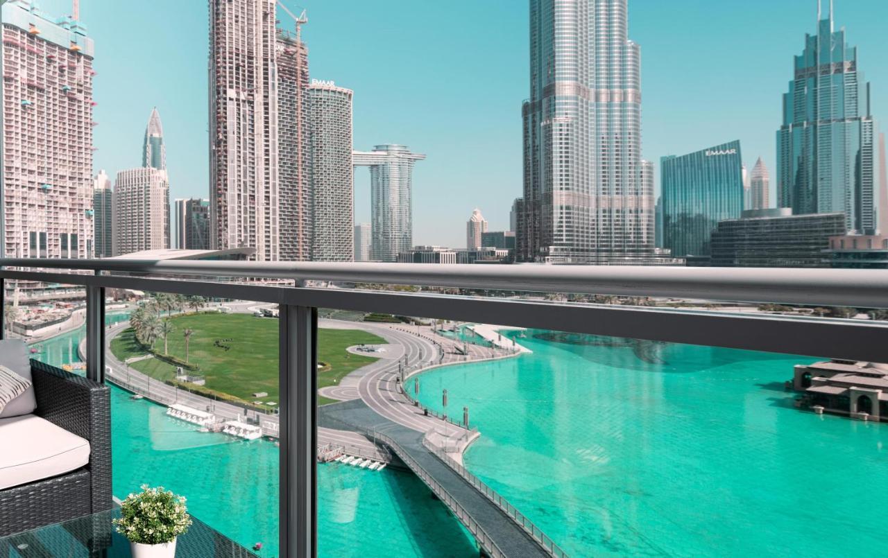 Elite Royal Apartment - Full Burj Khalifa & Fountain View - Premier - 2 Bedrooms & 1 Open Bedroom Without Partition 두바이 외부 사진
