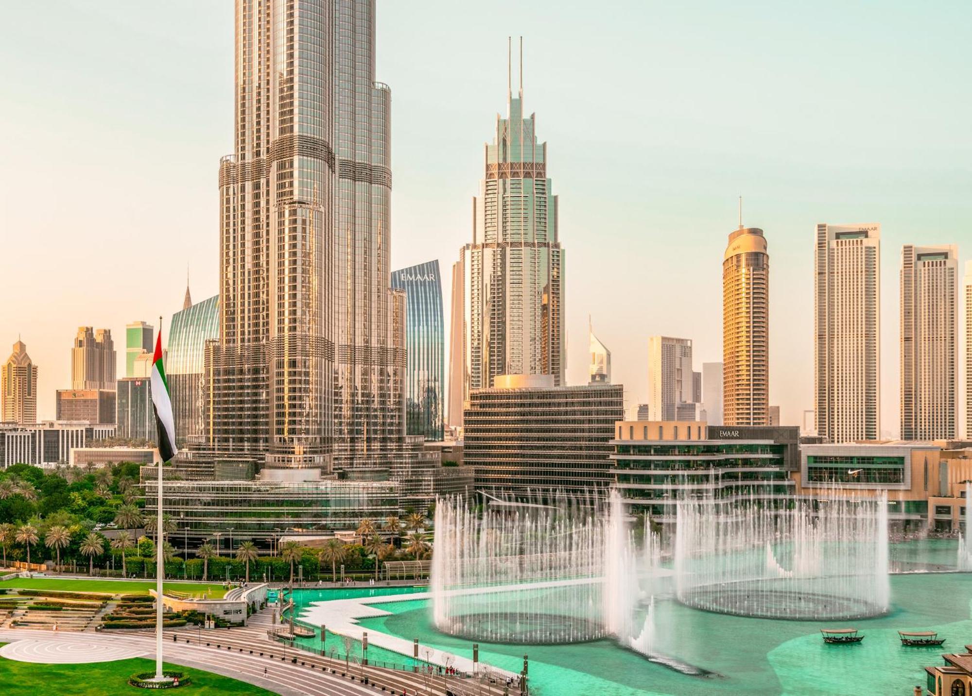 Elite Royal Apartment - Full Burj Khalifa & Fountain View - Premier - 2 Bedrooms & 1 Open Bedroom Without Partition 두바이 외부 사진