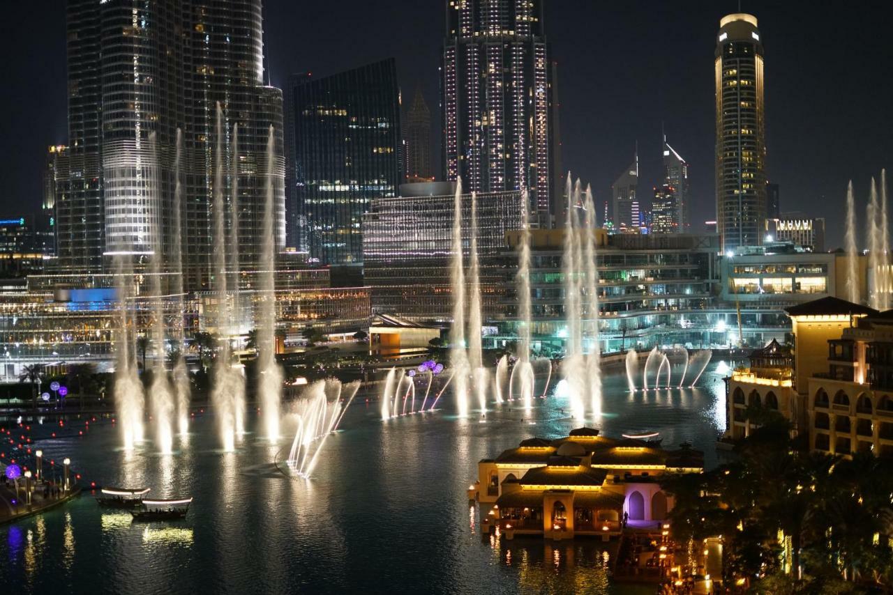 Elite Royal Apartment - Full Burj Khalifa & Fountain View - Premier - 2 Bedrooms & 1 Open Bedroom Without Partition 두바이 외부 사진